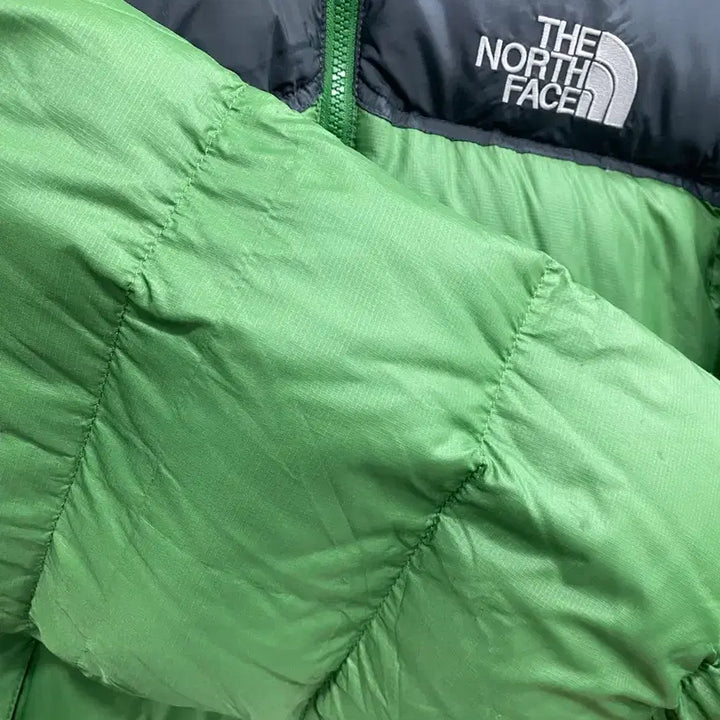 [BUNJANG] The North Face Nuptse 700 Short Padded Jacket / [M추천/표기S] 처분 노스페이스 구형 골드윈 눕시 700 숏패딩 그린