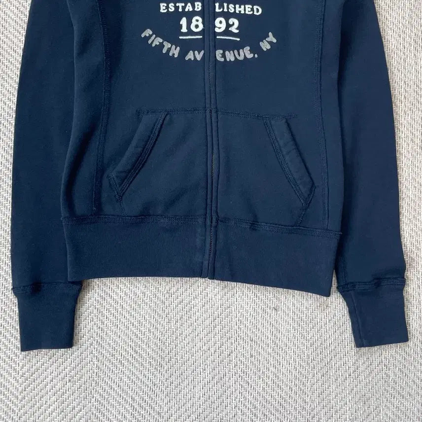 [BUNJANG] Abercrombie Navy Hooded Zip-up J03806 / 아베크롬비 네이비 후드집업  J03806