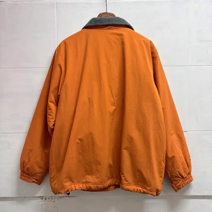 [BUNJANG] L.L.Bean Orange Warm-up Jumper XL / L.L.Bean 엘엘빈 오렌지 웜업 점퍼 XL