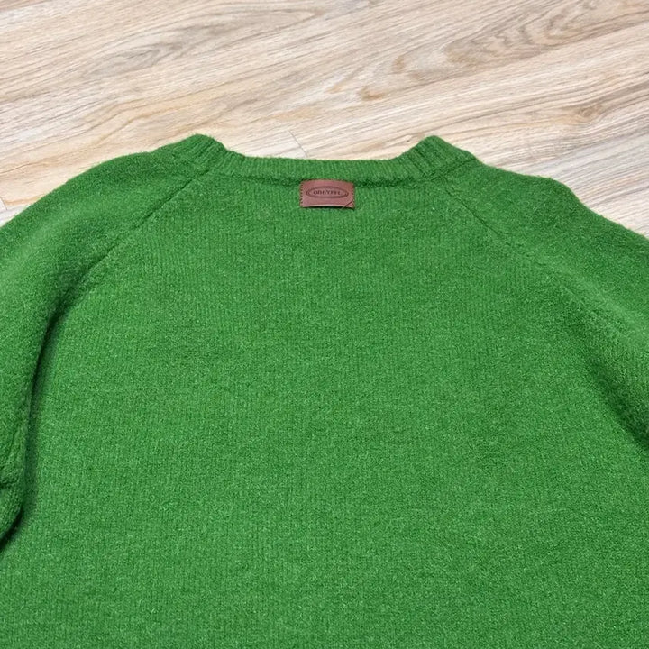 [BUNJANG] Studio White Green Knit / 스튜디오화이트 그린 니트