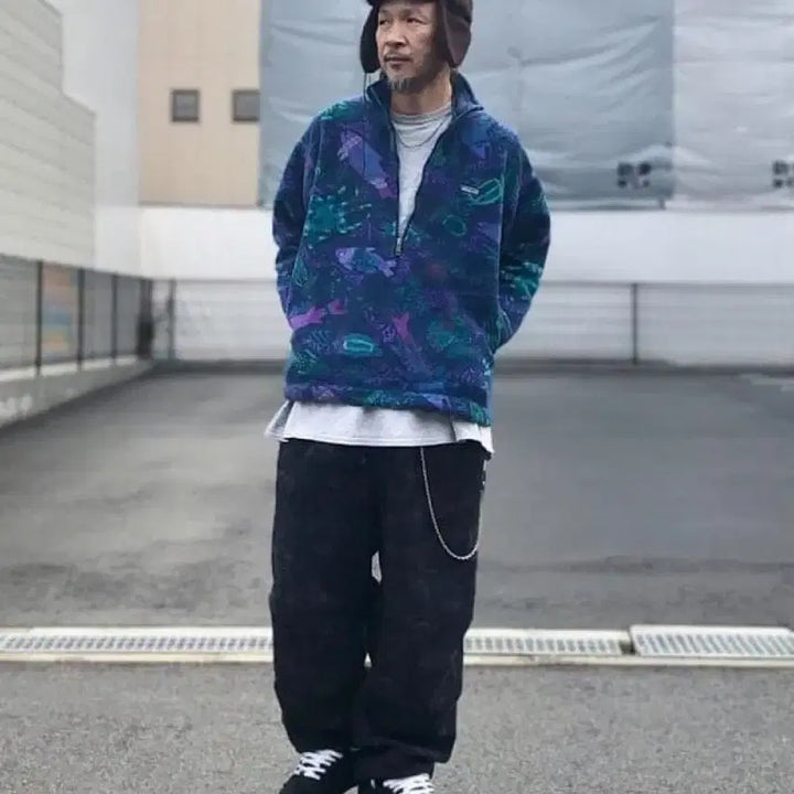 [BUNJANG] Patagonia 90s Synchilla Creatures Fleece / 90s 파타고니아 신칠라 시크리처스 sea patagonia