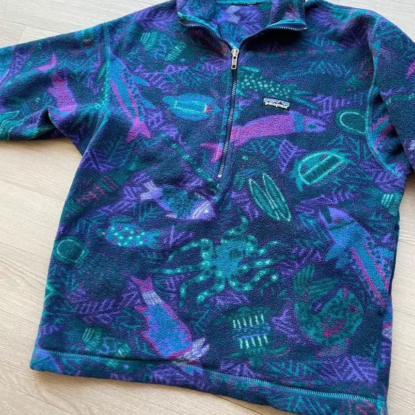 [BUNJANG] Patagonia 90s Synchilla Creatures Fleece / 90s 파타고니아 신칠라 시크리처스 sea patagonia