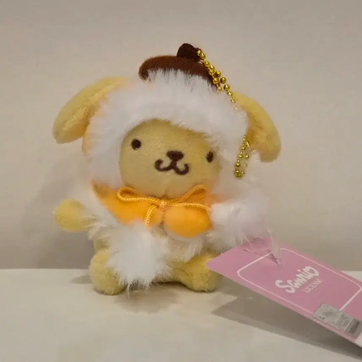 [SOLD OUT] 산리오 폼폼푸린 후드 망토 인형 키링