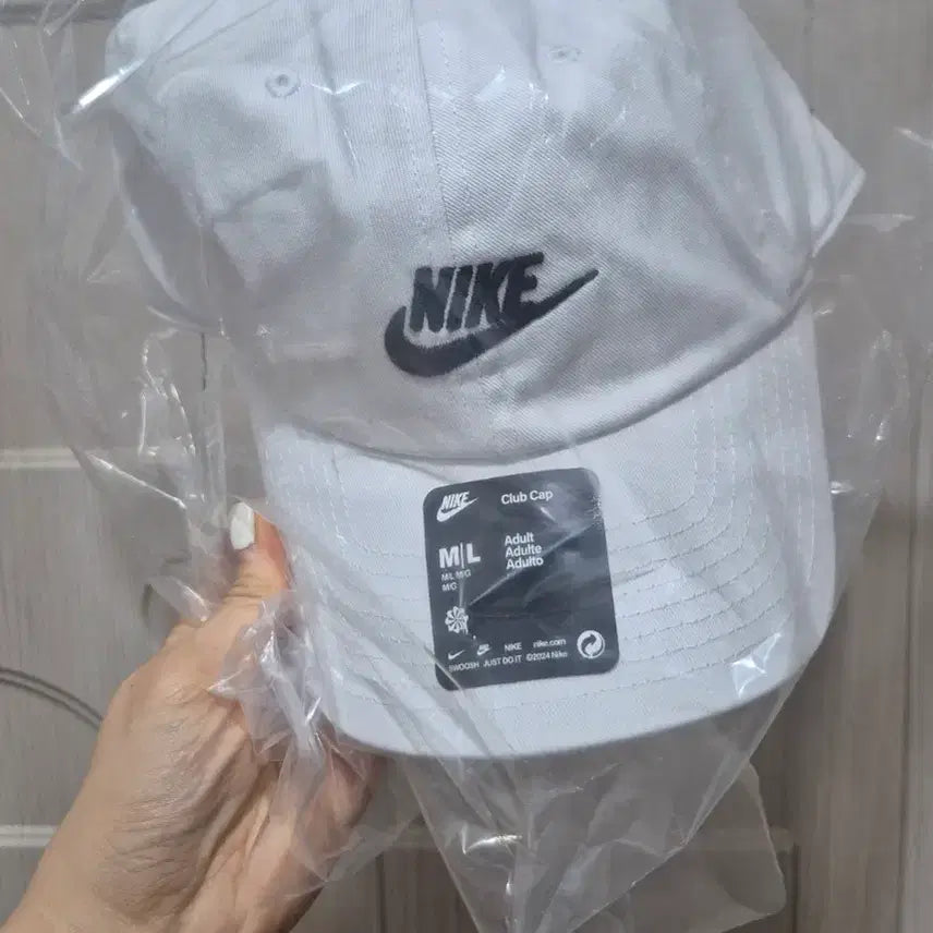 [BUNJANG] Nike Club Cap M/L White Hat / 49900원짜리 나이키 클럽 캡 모자 M/L 화이트 새상품