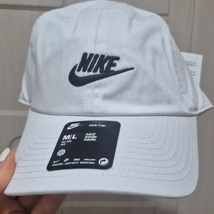 [BUNJANG] Nike Club Cap M/L White Hat / 49900원짜리 나이키 클럽 캡 모자 M/L 화이트 새상품