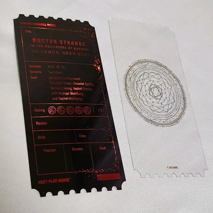 [BUNJANG] Doctor Strange in the Multiverse of Madness Original Ticket / 닥터스트레인지 대혼돈의 멀티버스 오티 오리지널티켓