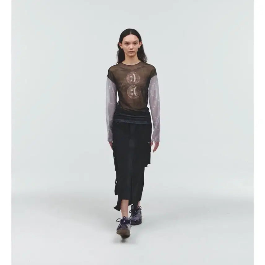 [BUNJANG] Oddly Workshop Mesh Long Sleeve Tee / 새제품_ 오들리워크샵 메쉬 롱슬리브 s