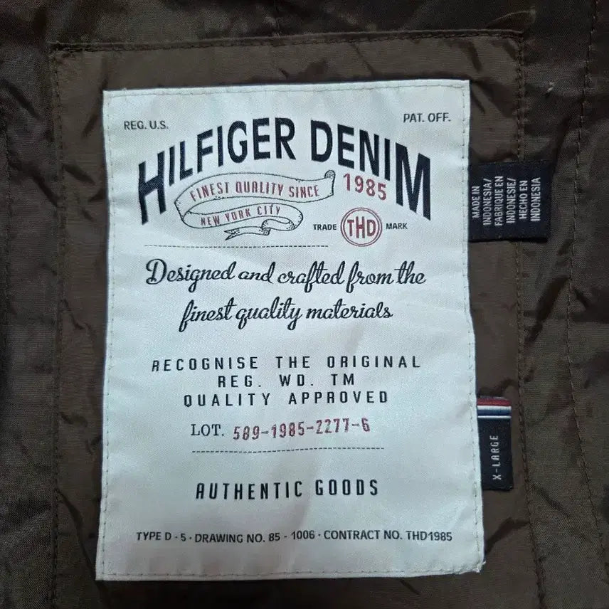 [BUNJANG] Tommy Hilfiger Padded Vest (Size 105) / 타미힐피거 패딩조끼105