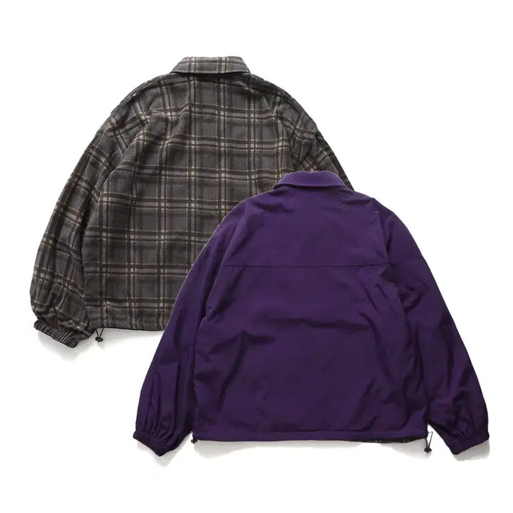 [BUNJANG] BEAMS BOY Nylon Reversible Blouson Jacket / BEAMS BOY Nylon Reversible Blouson