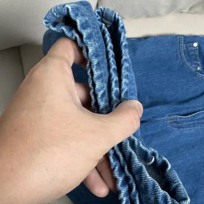 [BUNJANG] Shatter Second Edition Denim Pants - Mid Blue - L / 셔터 세컨드 에디션 데님 팬츠 중청 L