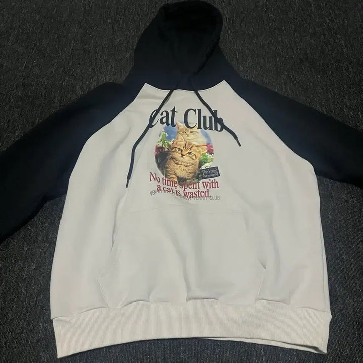 [BUNJANG] Benhit Raglan Oversized Hoodie M / 벤힛 레글런 오버핏 후드티 M
