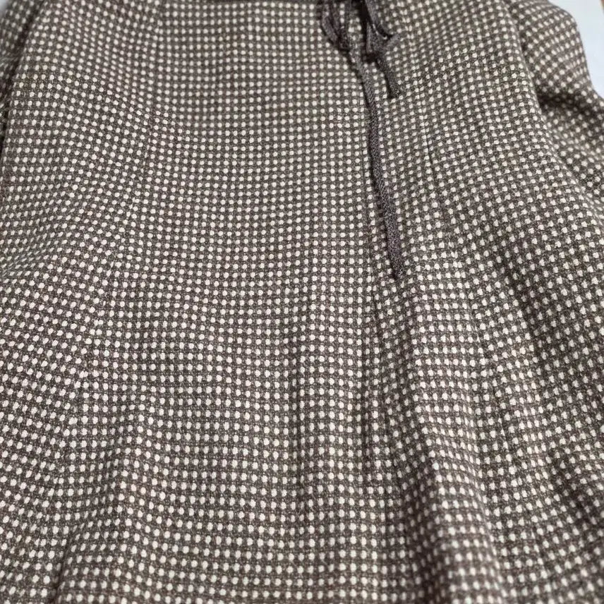 [BUNJANG] MaxMara Brown Check Two-Piece Set / 막스카라브라운 체크 투피스 세트