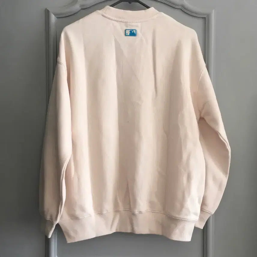 [BUNJANG] MLB Unisex Fleece Sweatshirt - Ivory - New / MLB 남여공용 기모 맨투맨 새상품 85사이즈