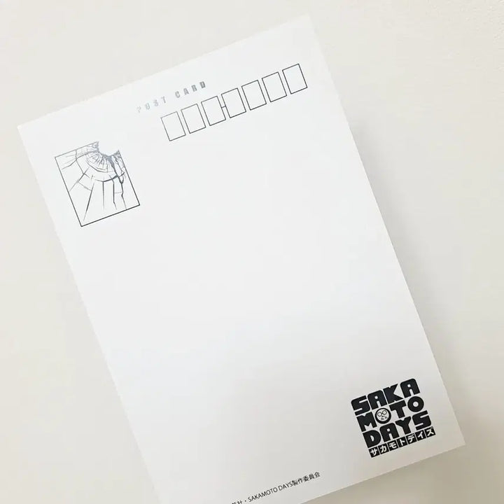 [BUNJANG] Sakamoto Days Shishiba Postcard / 사카모토 데이즈 시시바 엽서