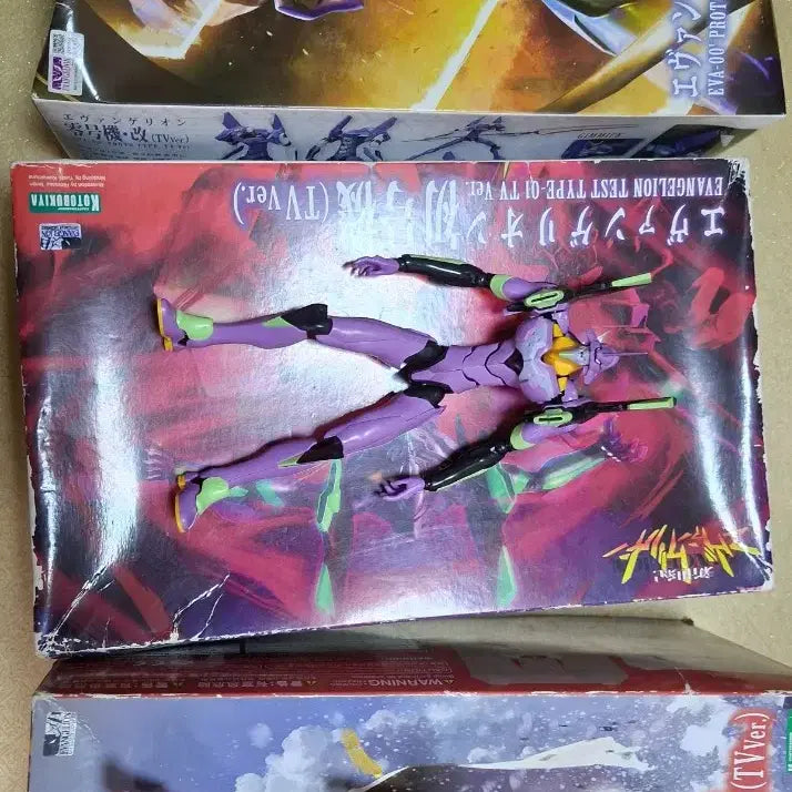 [BUNJANG] Evangelion Kotobukiya TV Ver. Model Kit Bundle Set / 에반게리온 코토부키야 tv판 일괄 가조립
