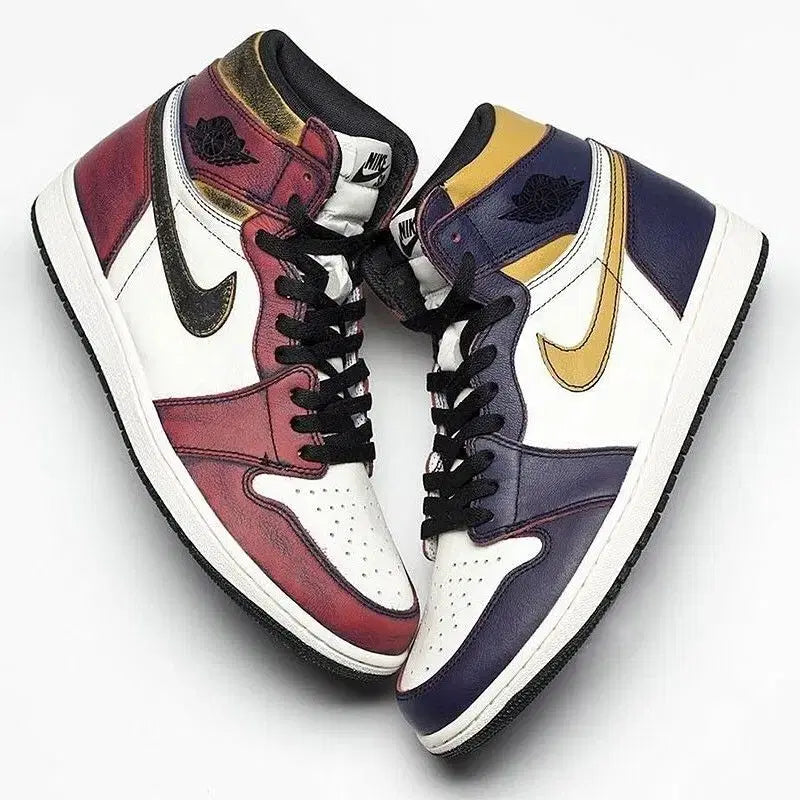 [BUNJANG] Nike Air Jordan 1 LA to Chicago / 나이키 에어 조던 1 레이커스 LA to Chicago