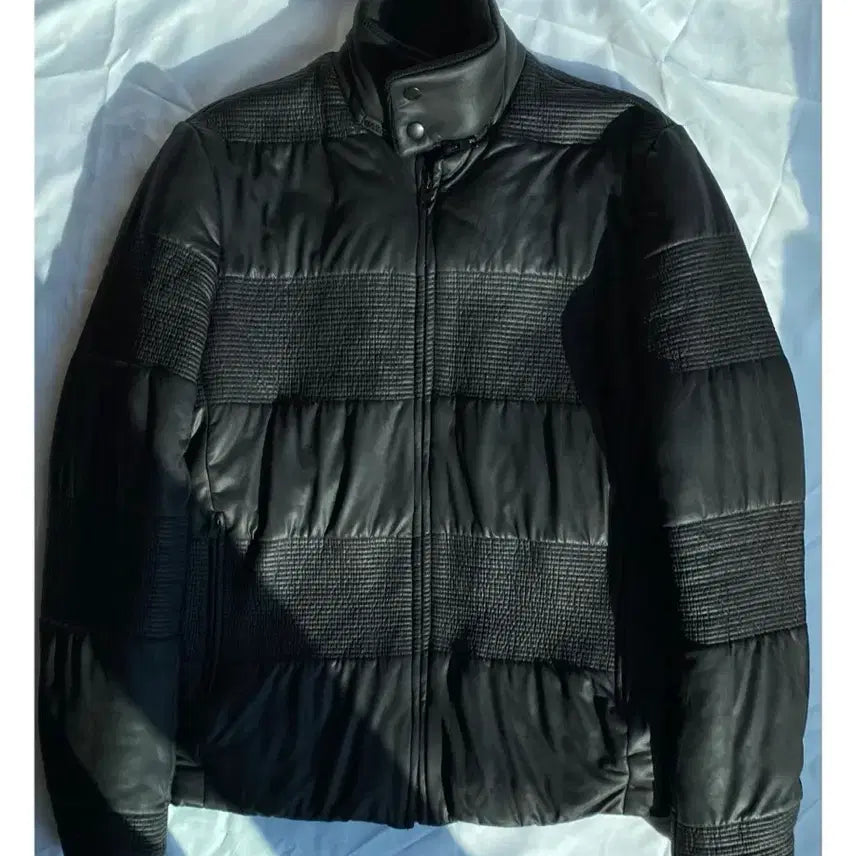 [BUNJANG] Maison Martin Margiela Panel Waxed Padded Jacket Archive Puffer / 마틴 마르지엘라 패널 왁스드 패딩 자켓 아카이브 푸퍼 아티저널