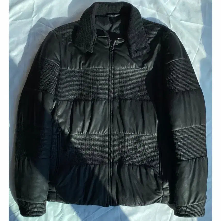 [BUNJANG] Maison Martin Margiela Panel Waxed Padded Jacket Archive Puffer / 마틴 마르지엘라 패널 왁스드 패딩 자켓 아카이브 푸퍼 아티저널