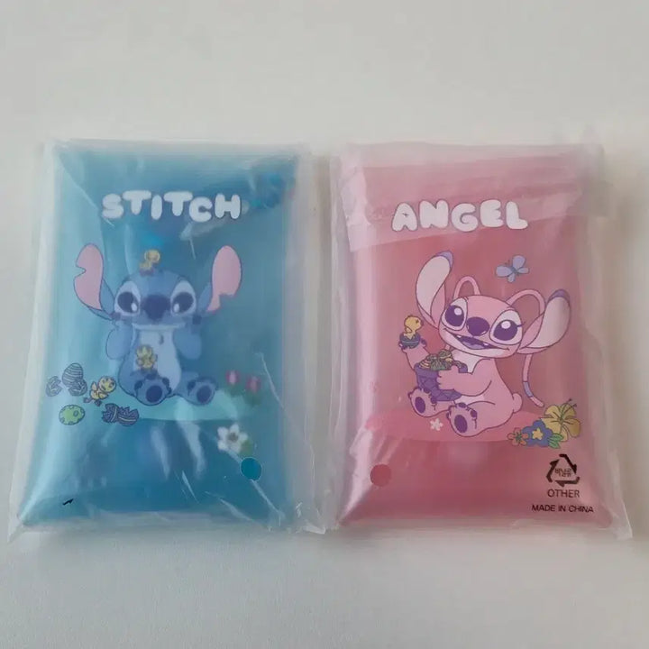 [BUNJANG] Stitch PVC Card Pouch Keyring / [미개봉 새제품] 스티치 pvc 카드 파우치 키링(카라비너 포함)