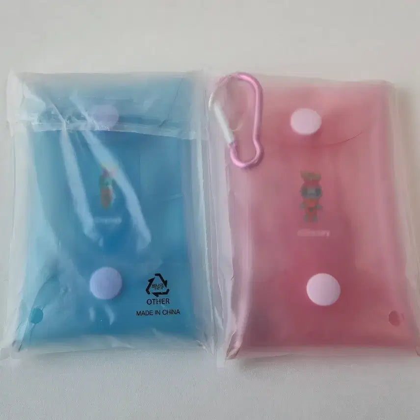 [BUNJANG] Stitch PVC Card Pouch Keyring / [미개봉 새제품] 스티치 pvc 카드 파우치 키링(카라비너 포함)