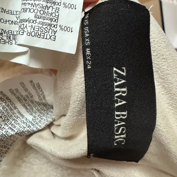 [BUNJANG] Zara Ivory Long Coat / 자라 뽀글이 롱 코트 아이보리