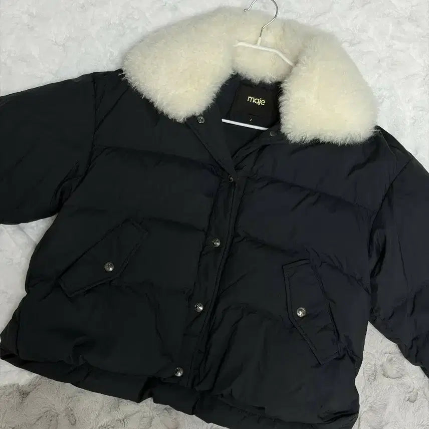 [BUNJANG] Majue Fur Goose Down Padded Jacket / 마쥬 퍼 구스 패딩