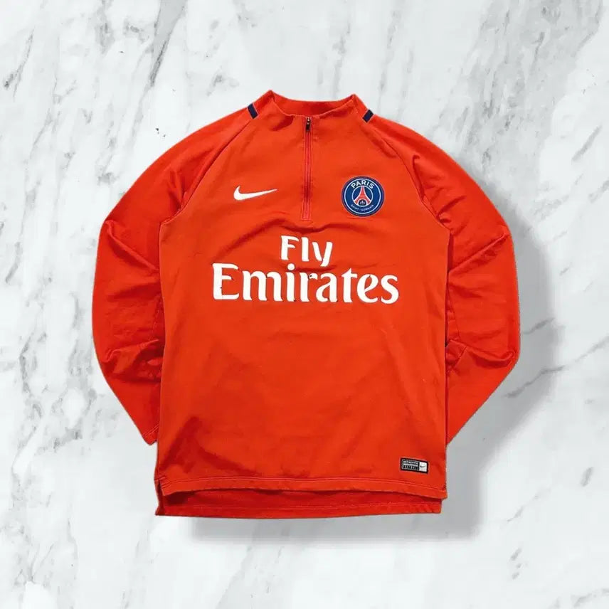 [BUNJANG] Nike Paris Saint-Germain Training Top Jersey / 나이키 17-18 파리 생제르망 트레이닝 탑 져지