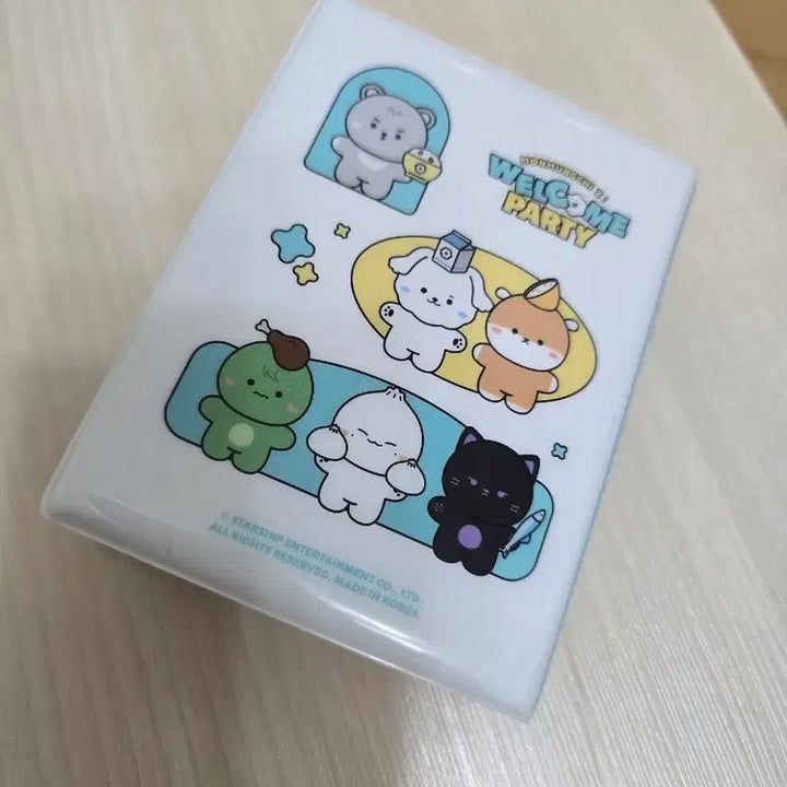 [BUNJANG] Monmungchi Photocard Binder + POB / 몬뭉치 팝업 포토카드 바인더 +특전포카포함