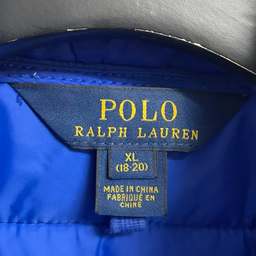 [BUNJANG] 폴로 랄프로렌 보이즈 코발트 블루 경량 조끼패딩 (on.115) / 폴로 랄프로렌 보이즈 코발트 블루 경량 조끼패딩 (on.115)