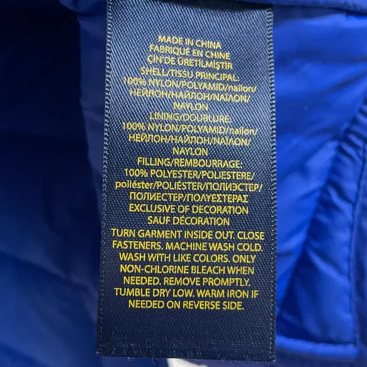 [BUNJANG] 폴로 랄프로렌 보이즈 코발트 블루 경량 조끼패딩 (on.115) / 폴로 랄프로렌 보이즈 코발트 블루 경량 조끼패딩 (on.115)