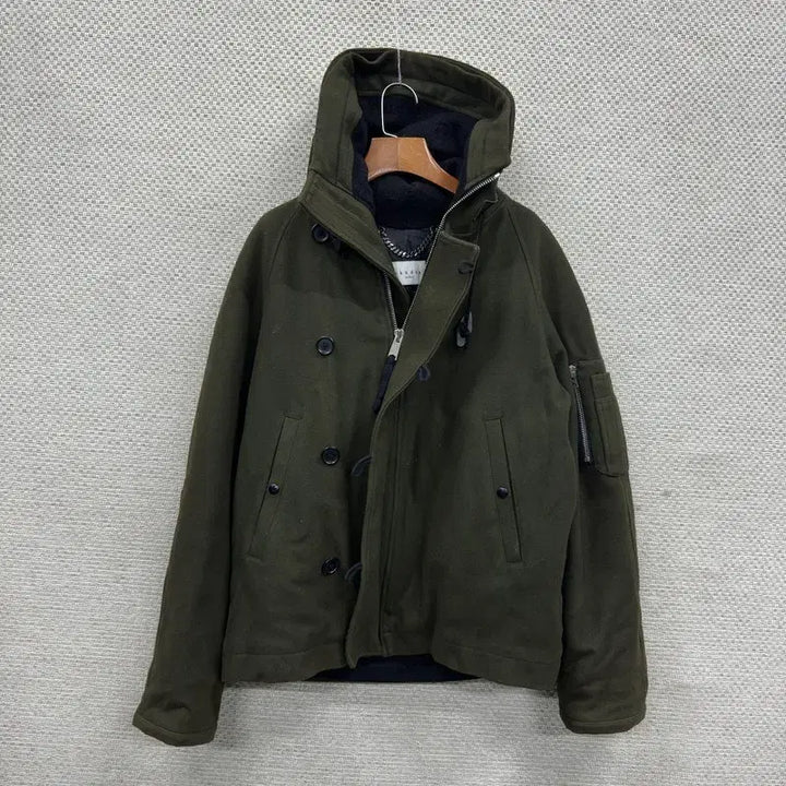 [BUNJANG] Sandro Wool Cashmere Quilted Jacket / 산드로 정품 울 캐시미어 누빔 자켓 106 A05065