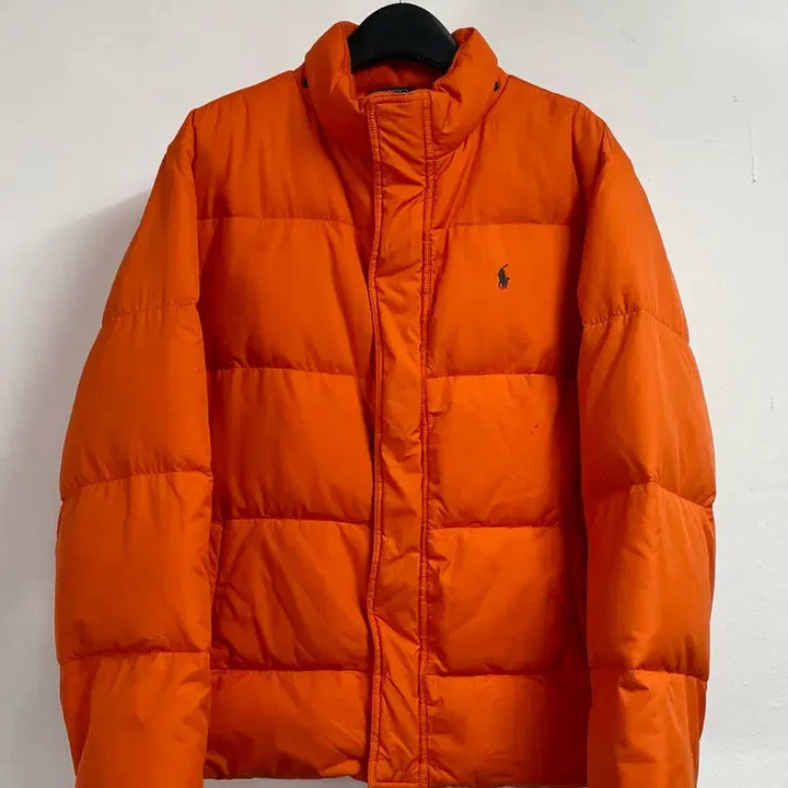 [BUNJANG] 폴로 랄프로렌 보이즈 오렌지 다운 패딩 (on.77) / 폴로 랄프로렌 보이즈 오렌지 다운 패딩 (on.77)