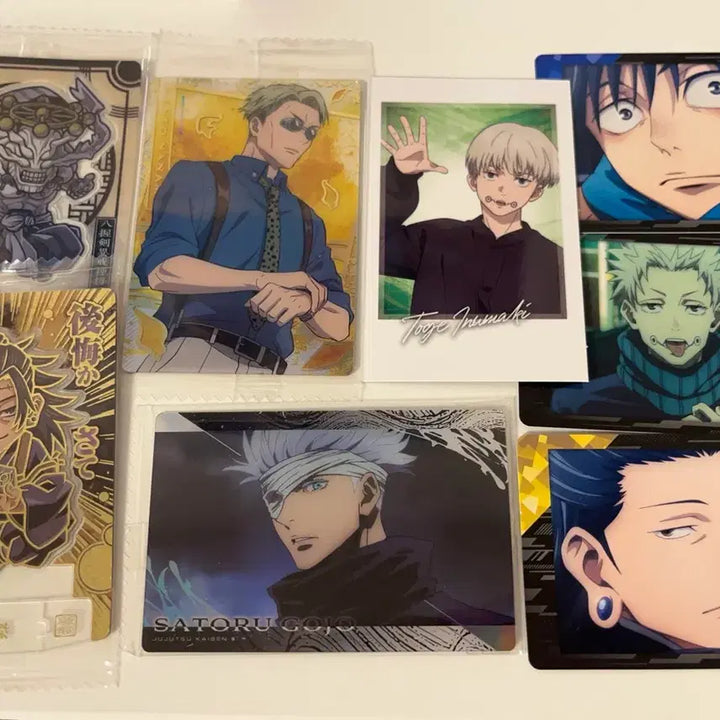 [BUNJANG] Jujutsu Kaisen Bundle Set Wafer Card / 주술회전 지류 일괄 고죠 토게 게토 유타 나나미 웨하스 카드 파샤