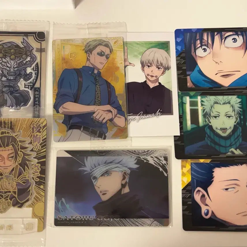 [BUNJANG] Jujutsu Kaisen Bundle Set Wafer Card / 주술회전 지류 일괄 고죠 토게 게토 유타 나나미 웨하스 카드 파샤