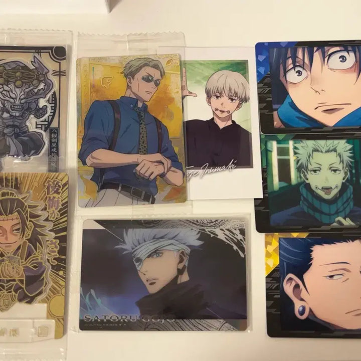 [BUNJANG] Jujutsu Kaisen Bundle Set Wafer Card / 주술회전 지류 일괄 고죠 토게 게토 유타 나나미 웨하스 카드 파샤