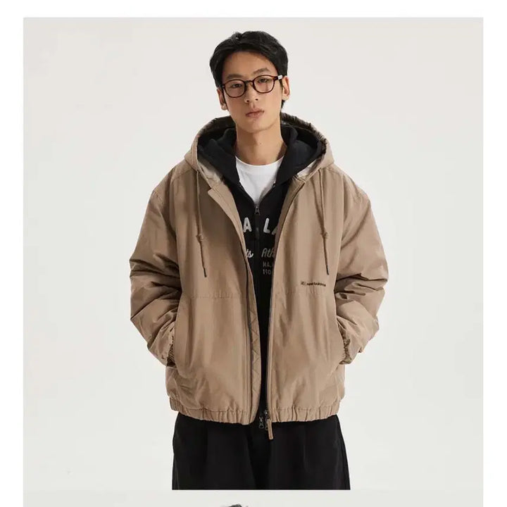 [BUNJANG] New Balance Hooded Padded Jacket (M Size) / 뉴발란스 후드 패딩 자켓 m사이즈