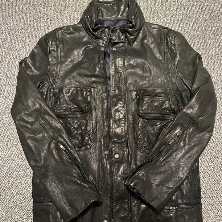 [BUNJANG] Wooyoungmi Two-Pocket Lambskin Jacket / 우영미 투포켓 양가죽 자켓 48(100)