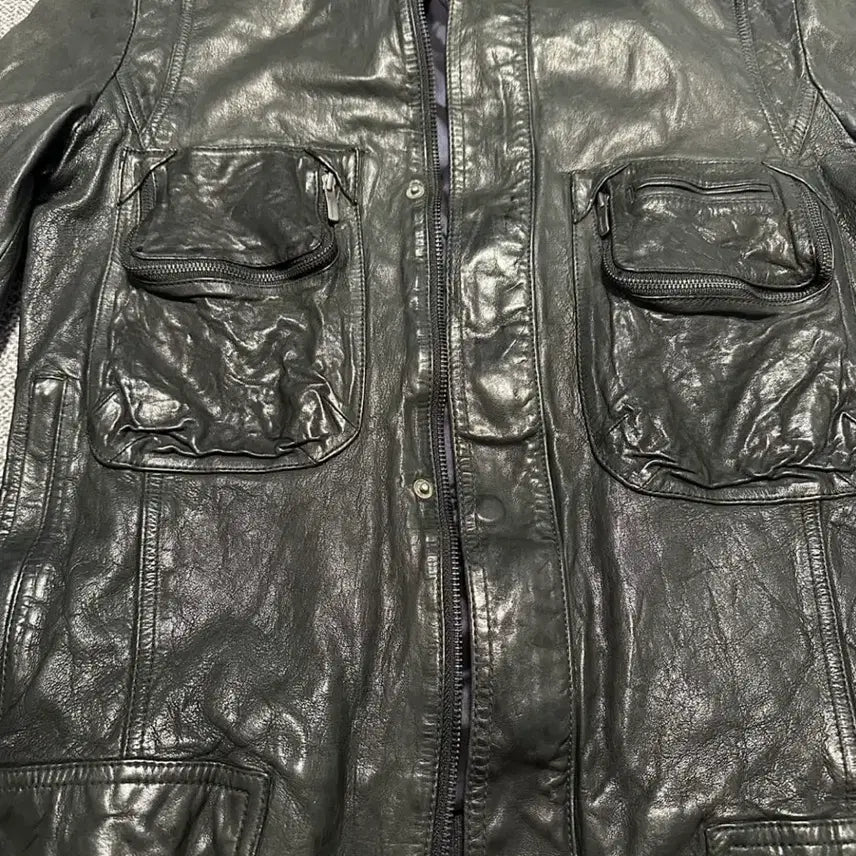 [BUNJANG] Wooyoungmi Two-Pocket Lambskin Jacket / 우영미 투포켓 양가죽 자켓 48(100)