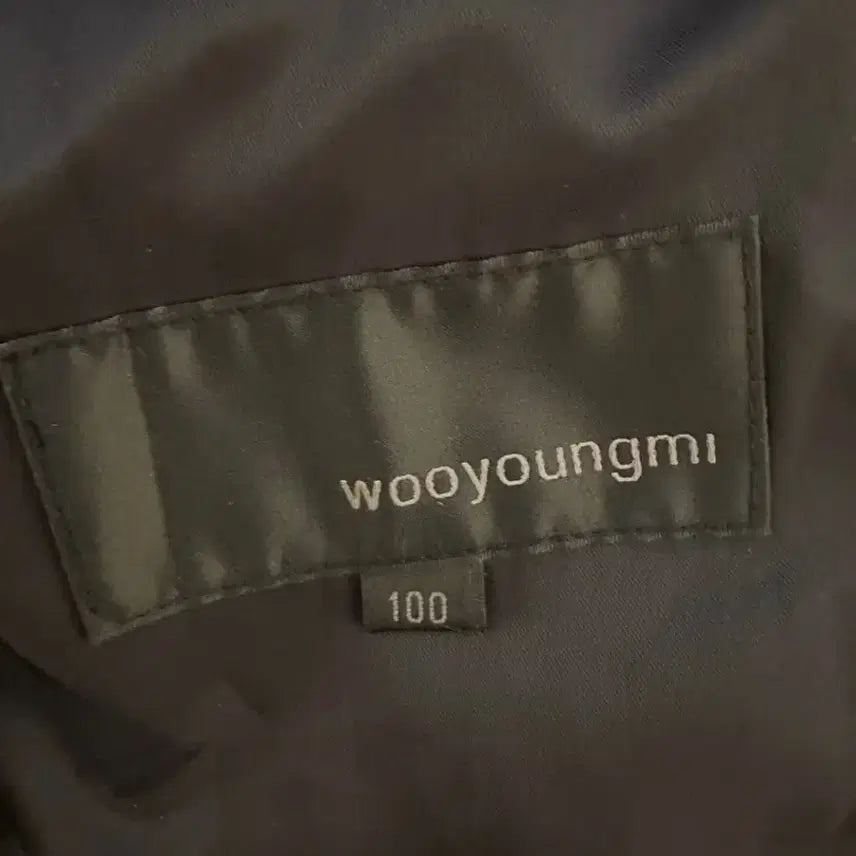 [BUNJANG] Wooyoungmi Two-Pocket Lambskin Jacket / 우영미 투포켓 양가죽 자켓 48(100)