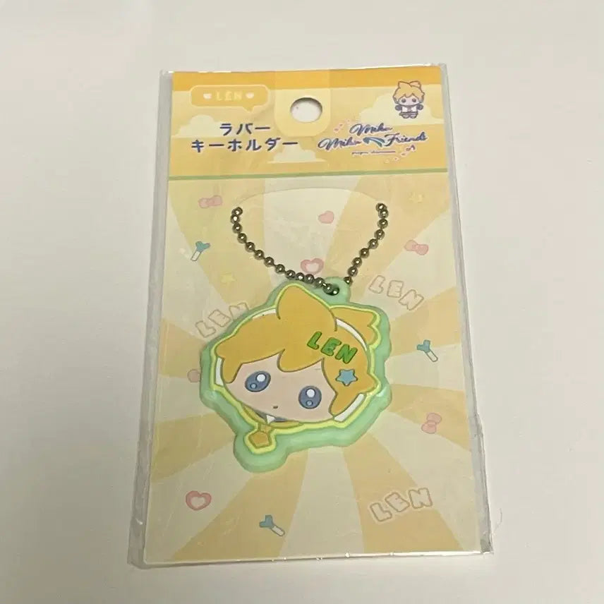 [BUNJANG] Vocaloid Kagamine Len Rubber Strap Keyring / 보컬로이드 카가미네 렌 러버 스트랩 키링