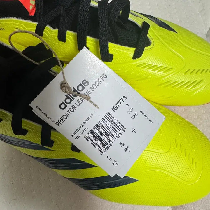 [BUNJANG] Adidas Predator League FG Soccer Cleats / 아디다스 축구화 프레데터 리그 FG 265 형광색
