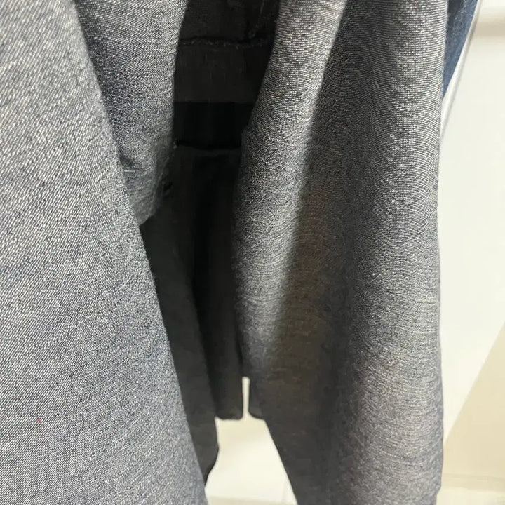 [BUNJANG] Vintage Denim V-neck Maxi Dress / (일본 수입 빈티지)면100 청 원피스 데님 롱 뷔스티에 끈나시 인어