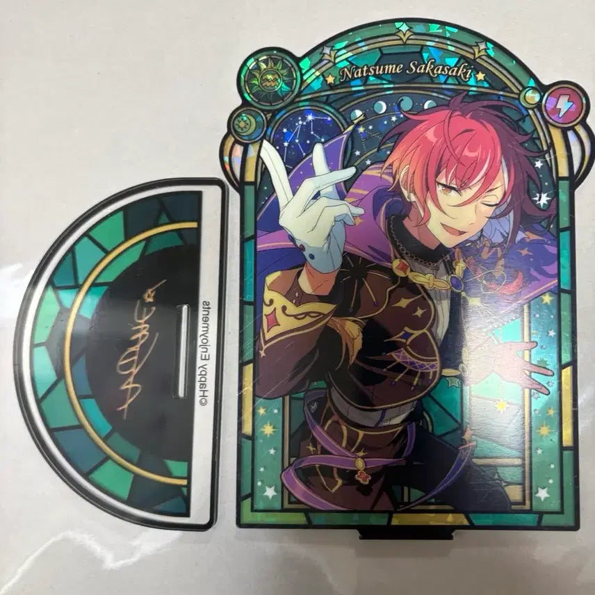 [BUNJANG] Ensemble Stars Switch Natsume Sakasaki Star's Trace Stained Glass / 앙스타 앙상블스타즈 스위치 사카사키나츠메 별의흔적 스테인드글라스 양도