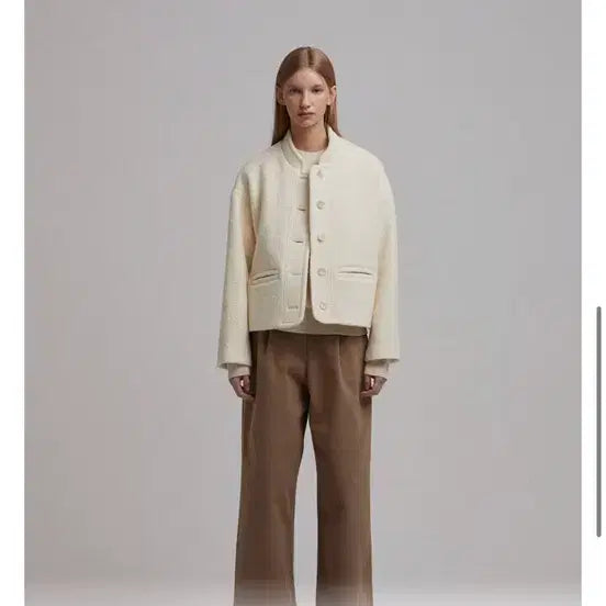 [BUNJANG] Argo Rough Half Coat / 아르고 러프 하프 코트