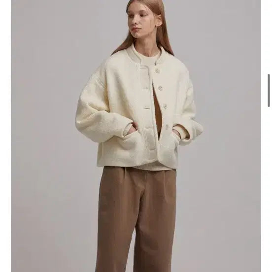 [BUNJANG] Argo Rough Half Coat / 아르고 러프 하프 코트