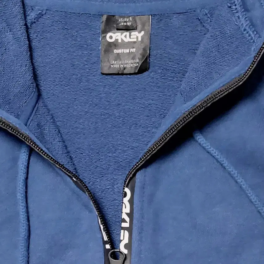 [BUNJANG] Oakley Half-Zip Hoodie (Blue, 95) / 오클리(Oakley) 하프 집업 후드티 (블루/95)