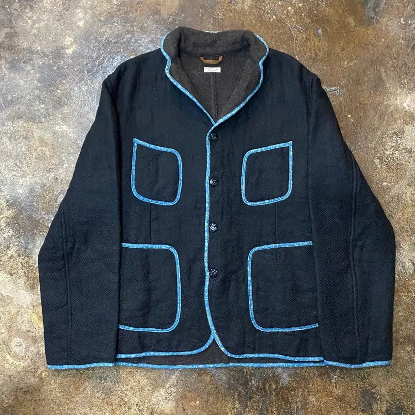 [BUNJANG] Capital Patchwork Wool Jacket / (3) 캐피탈 패치워크 울 자켓