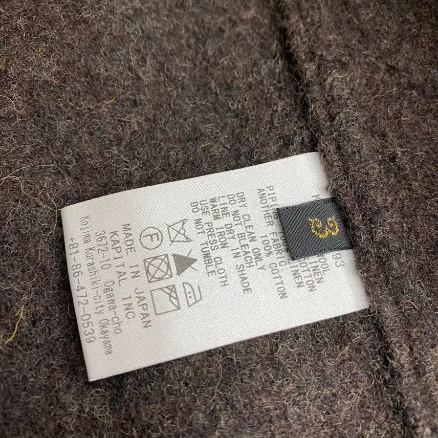 [BUNJANG] Capital Patchwork Wool Jacket / (3) 캐피탈 패치워크 울 자켓