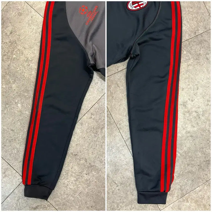 [BUNJANG] AC Milan Adidas UCL Training Top Charcoal 95 / 아디다스 AC밀란 UCL 트레이닝탑 긴팔티 차콜 95 #csz2998