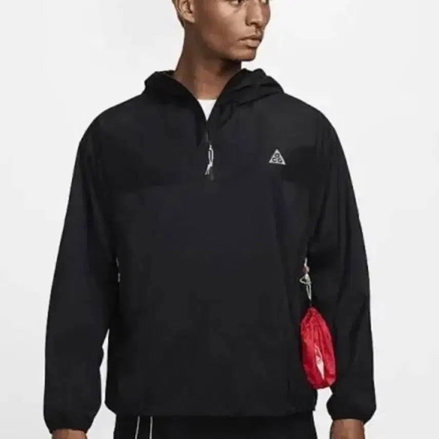 [BUNJANG] Nike ACG Trail Snap Jacket Anorak Black M / 나이키 ACG 트레일 스냅 지켓 아노락 블랙 M 100